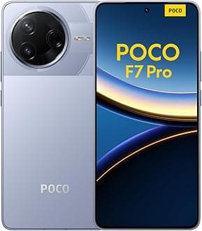 Xiaomi POCO F7 Pro Smartphone, 12+256, Blue, 6000mAh battery, 90W HyperCharge, HyperAI(No power adapter included)