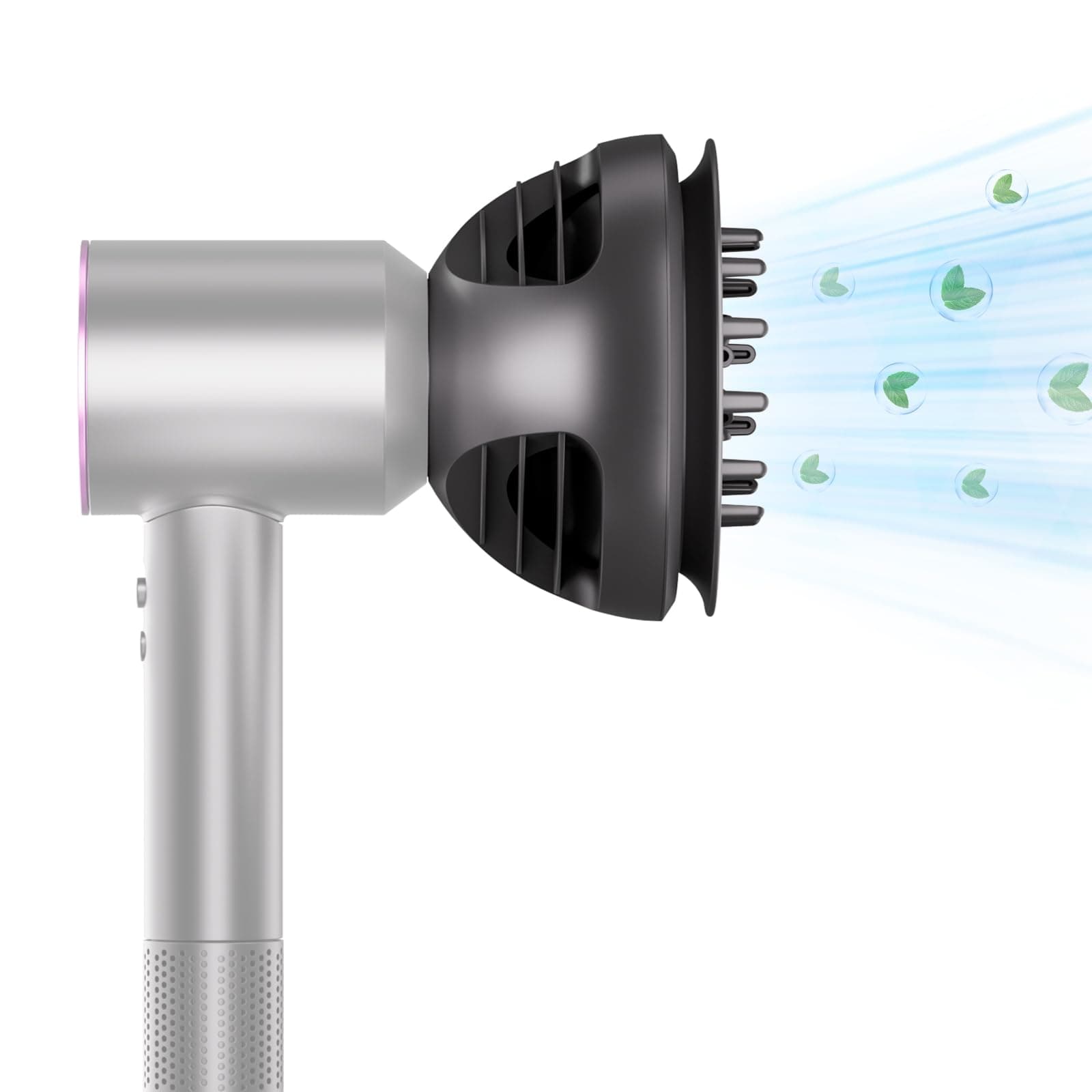 Upgrade Diffuser for Dyson Hair Dryer, Wave & Curl Diffuser for Dyson Supersonic Hair Dryer HD15 HD12 HD08 HD04 HD03 HD02 Attachment Part Number 973924-01