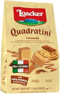 Loacker Quadratini Tiramisu - 110g