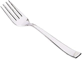 Parage 12 Pieces Stainless Steel Dinner Forks Set for Home & Kitchen, 15.5 cm Long, Fruit Fork for Dining Table, Dining Tableware Cutlery Set, Silver