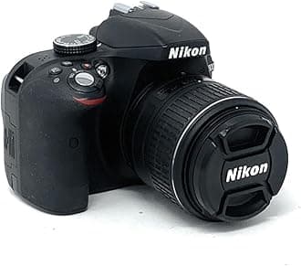 Nikon D3300 Digital SLR Camera with 18-55mm VR II Lens Kit (24.2 MP, 3 inch LCD) - Black