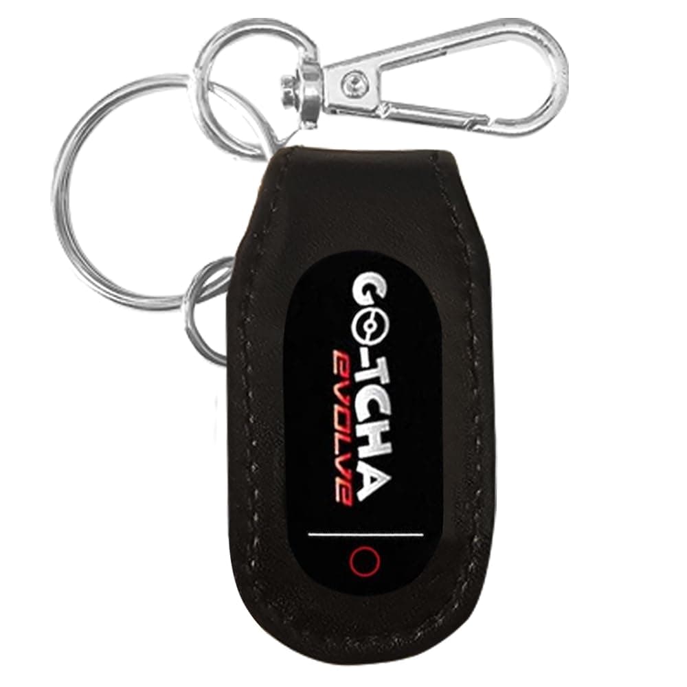 Case for Gotcha Evolve, Evolve Case with Keychain Carabiner. Black