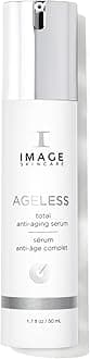 IMAGE Skincare, AGELESS Total Serum, AHA Anti-Aging Face Serum with Peptides to Firm, Hydrate, Smooth Wrinkles and Even Tone, 1.7 fl oz
