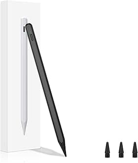 Stylus Pen for iPad 2018-2024, iPad Pencil with Palm Rejection/Tilt Sensitivity iPad Pen Compatible with iPad 10/9/8/7/6 Gen, iPad Mini 6/5th Gen, iPad Air 5/4/3th, iPad Pro 12,9''/11''