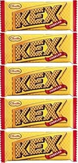 Cloetta Kex Choklad - Chocolate Filled Wafers 60g bar - Pack of 5