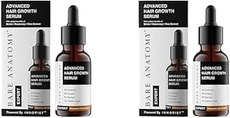 Advanced Hair Growth Serum | 3% Redensyl + 4% Anagain + 3% Baicapil + 1% Capilia Longa, Rosemary, Biotin & Rice Extract | Hair growth & Hair fall control serum for Women & Men | 30mL