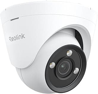 REOLINK CX820 ColorX PoE Security Camera, 4K UHD, True Color Night Vision, F1.0 Super Aperture, 1/1.8'' Image Sensor, HDR Technology, Person/Vehicle/Animal Detection, Spotlight & Siren Alarm