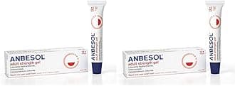 Anbesol Adult Strength Gel for Effective Oral Pain Relief from Mouth Ulcers and Denture Irritation, 10g (Pack of 2)