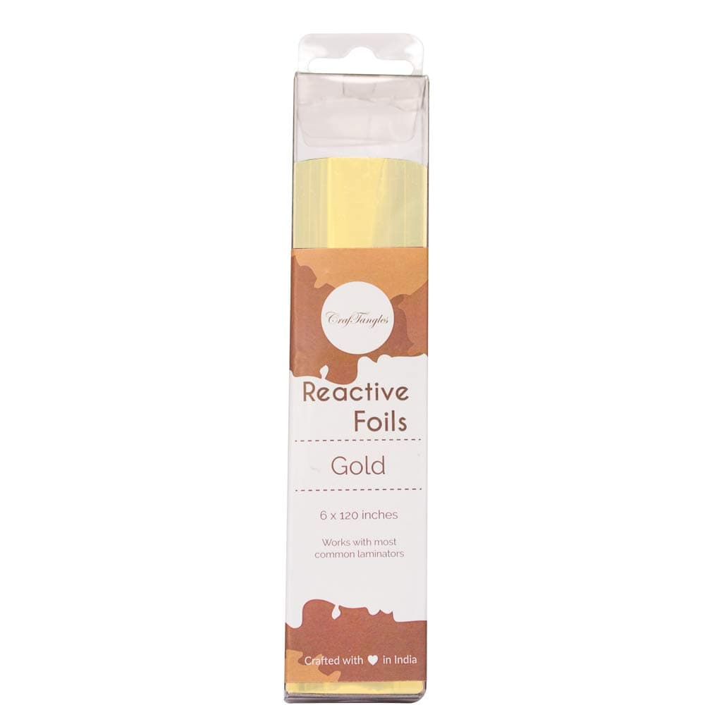 CrafTangles Gold Reactive Foils Transfer Sheets