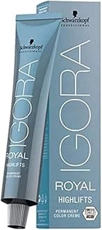 Schwarzkopf Professional Igora Royal Highlifts Permanent Hair Colour Cream, No. 10-21 Ultra Blonde Ash Cendre, 60 ml