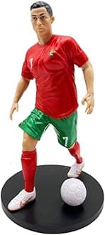 - Mayatra's Football Player Figure - Premium Sports Action Figure for Fans, Kids, and Collectors - Detailed Design, Perfect for Display, Gifting (Ronaldo PG)