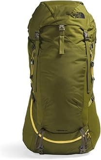 THE NORTH FACE Terra 65 Backpack | Unisex Hiking Pack, Cinch-top Opening with Zipper Access, Padded Hipbelt, Pole & Ice Axe Attachments