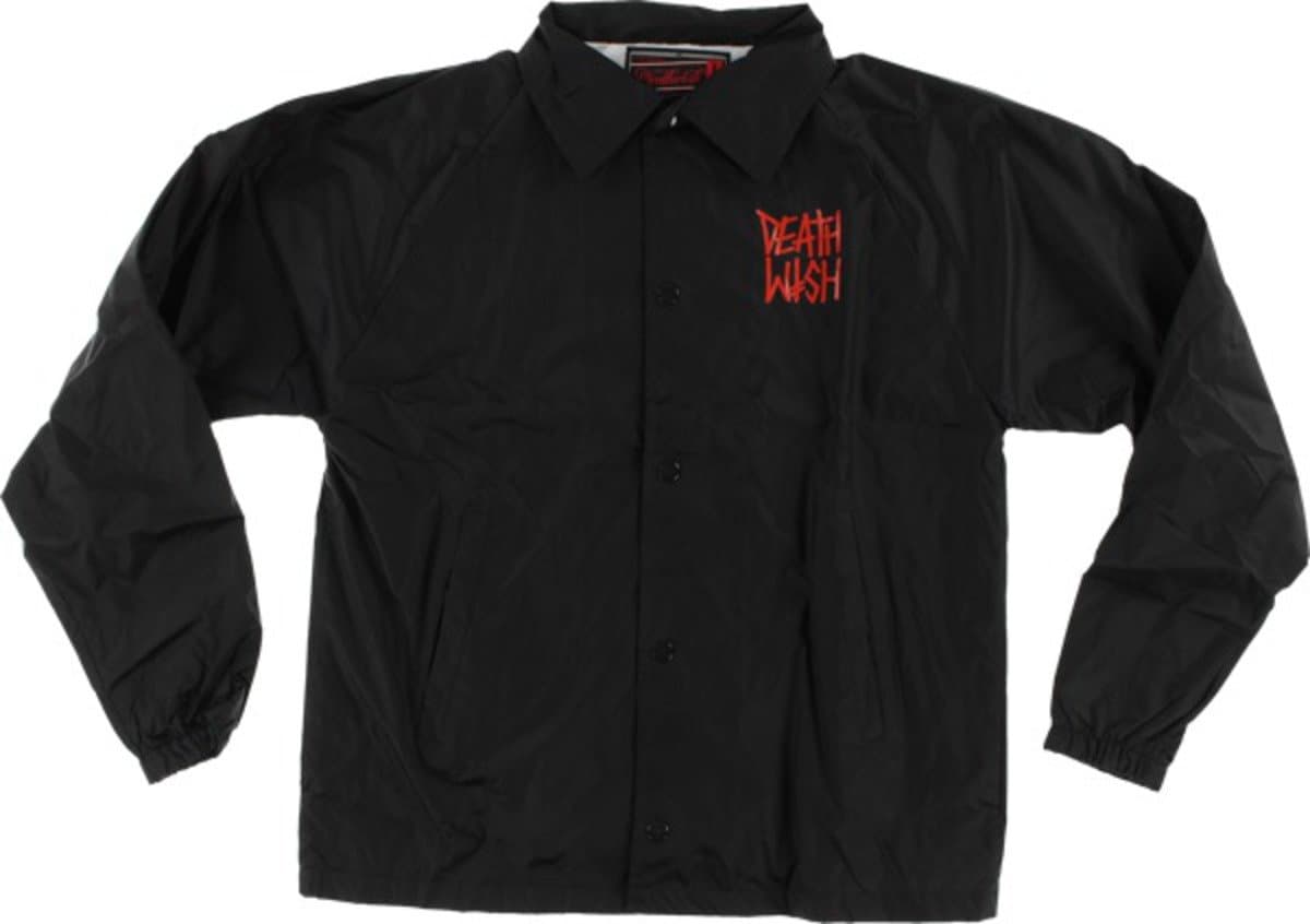 Deathwish Deathstack Black Medium Windbreaker