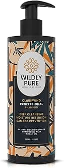 Professional Clarifying Shampoo for Hard Water, Oily Scalp & Low Porosity Hair | Scalp Purifying Removes Build-Up & Flakes | Natural Biolipid Complex, Argan Oil & Hyaluronic Acid | Sulphate & Paraben Free | Men & Women | 300 ml (Reset)
