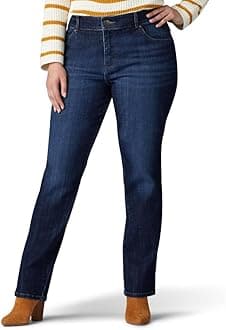 Women's Plus Size Relaxed Fit Straight Leg Jean