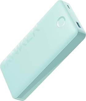 AnkerPower Bank, 325 Portable Charger (PowerCore 20K II), 20,000mAh Battery Pack with 2-Port, 15W High-Speed Charging for iPhone, Samsung Galaxy, and More