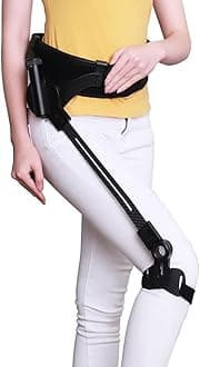 Walking Aid, Exoskeleton Power Walking Aids, Simple Bionic Body, Assistance Products, Mobility Walking Aids for Disabled and Elderly Leg Walking Training (Right Leg, S)