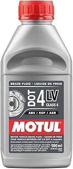 111254 MOTUL Brake Fluid DOT 4 LV Low Viscosity Racing Hydraulic Clutch Class 6 ABS ESP ASR 500 Milliliters