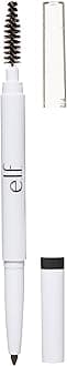 e.l.f. Instant Lift Brow Pencil, Dual-Sided, Precise, Fine Tip, Shapes, Defines, Fills Brows, Contours, Combs, Tames, 0.006 Oz, Deep Brown, 1 Count