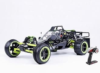 Msuiiixcccc 1/5 Scale Super Large 32cc Gasoline Powered Remote Control Car Speed 85km/h RC Hobby All Terrain Off-Road Vehicle Model with LED Lights