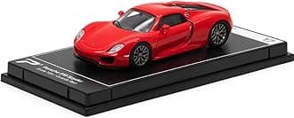 1:64 Scale Porsche 918 Spyder Guards Red Hypercar League Collection No.17
