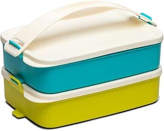 Tupperware Click to Go Lunch Carrier 900ml 2pc