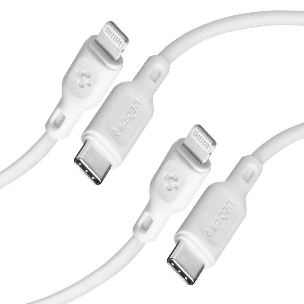 Spigen DuraSync USB-C to Lightning Cable [2 Pack]