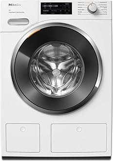 – Miele 11458480 WWI860 WPS PWash & TDos & 9 KG W1 Front-Loading Washing Machine with ProfiEco Motor, CapDosing, ComfortSensor, TwinDos, QuickPowerWash, SingleWash and Miele@home System, Lotus White