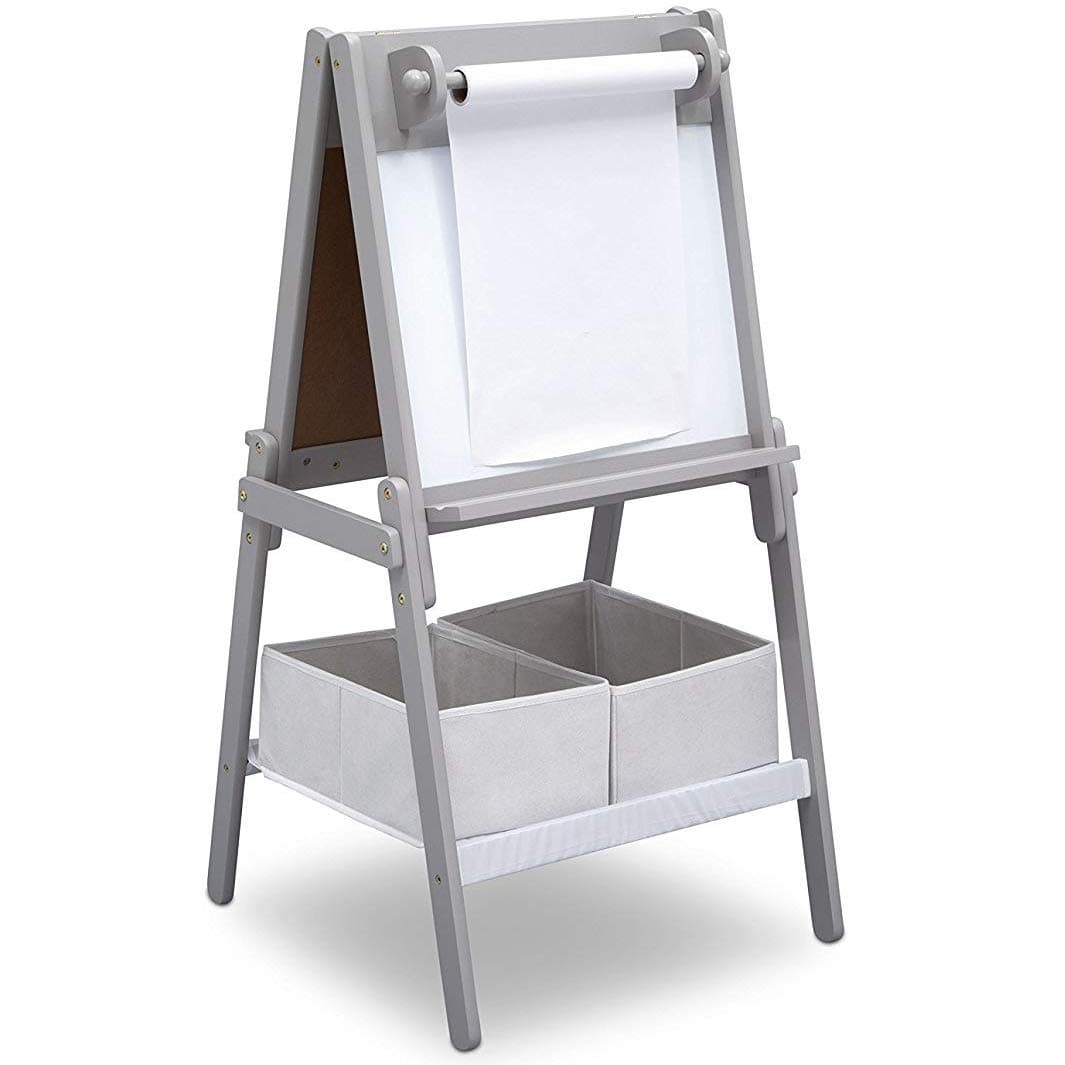 MySize Double-Sided Storage Easel, Grey