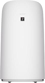 Smart Air Purifier and Humidifier with Alexa and Google Assistant. Plasmacluster Ion Technology for Extra-Large Rooms. True HEPA Filter for Dust Smoke Pollen and Pet Dander may last up-to 2Years