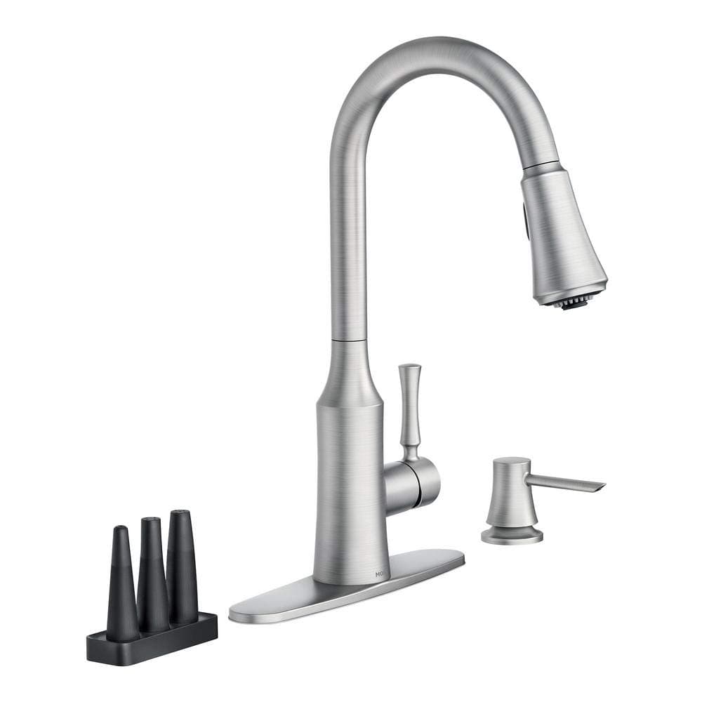 Moen Venango Single-Handle Pull-Down Sprayer Kitchen Faucet