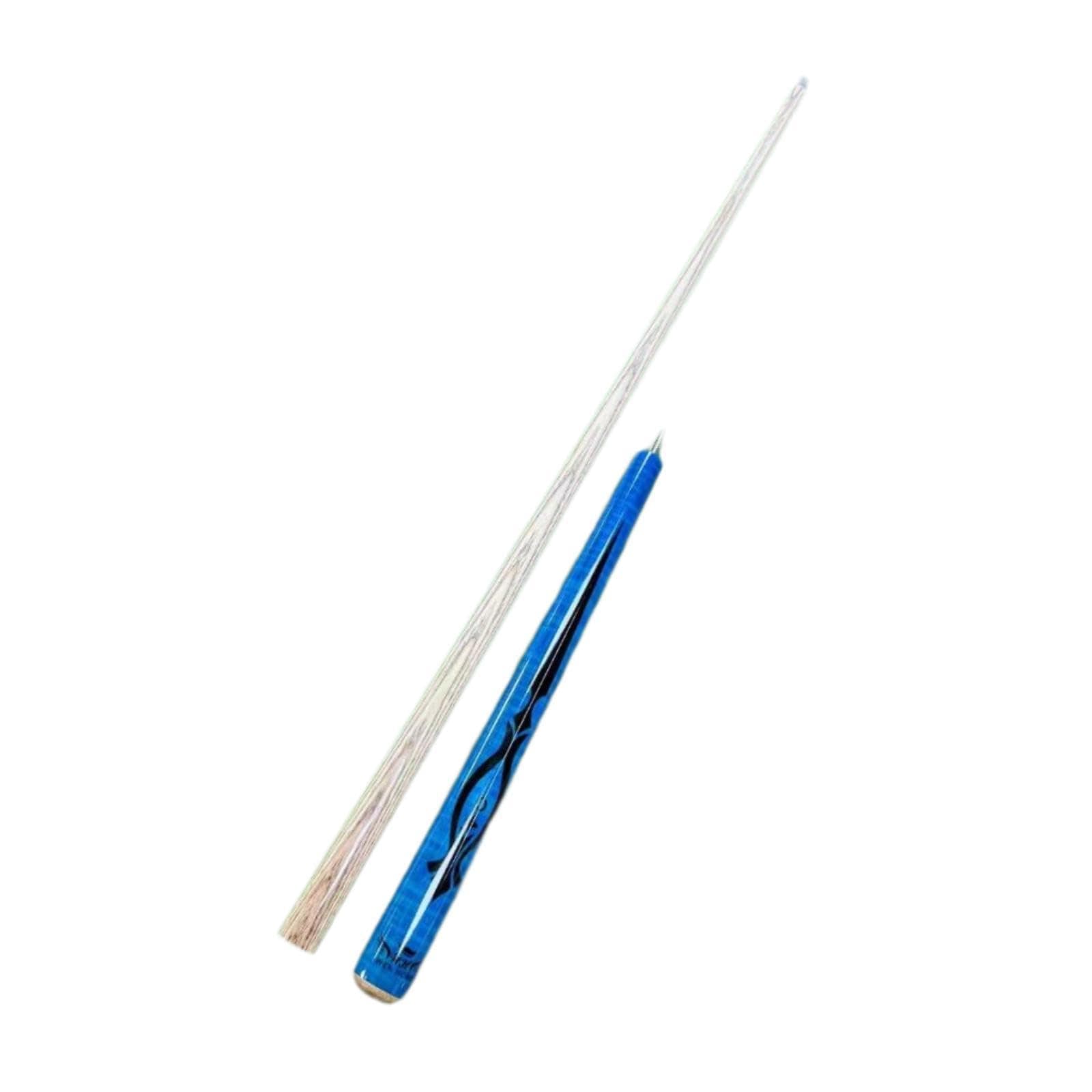 Pool Cue Stick, 42 Inch Lightweight 1/2 Split Pool Cue Stick, Snooker Cue, Jump Cue for Games, Home, Blue