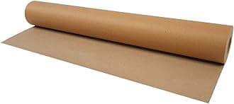 600mm x 50M Heavy Duty Brown Kraft Wrapping Paper Roll 90gsm – 50 METRES