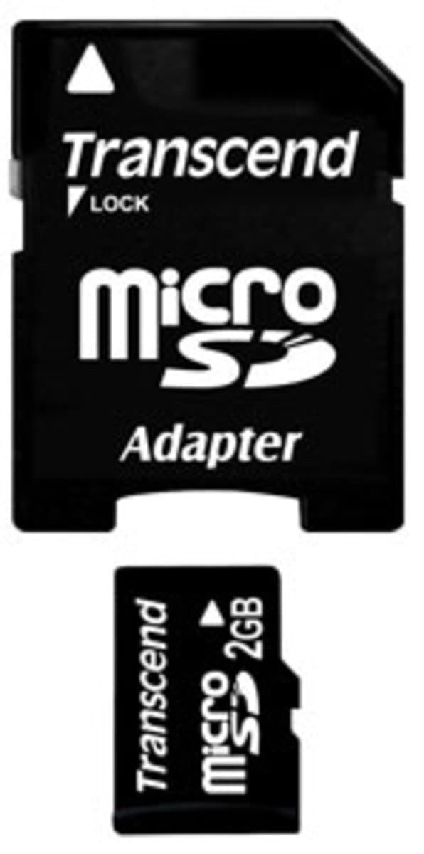 2 GB MicroSD Flash Memory Card TS2GUSD