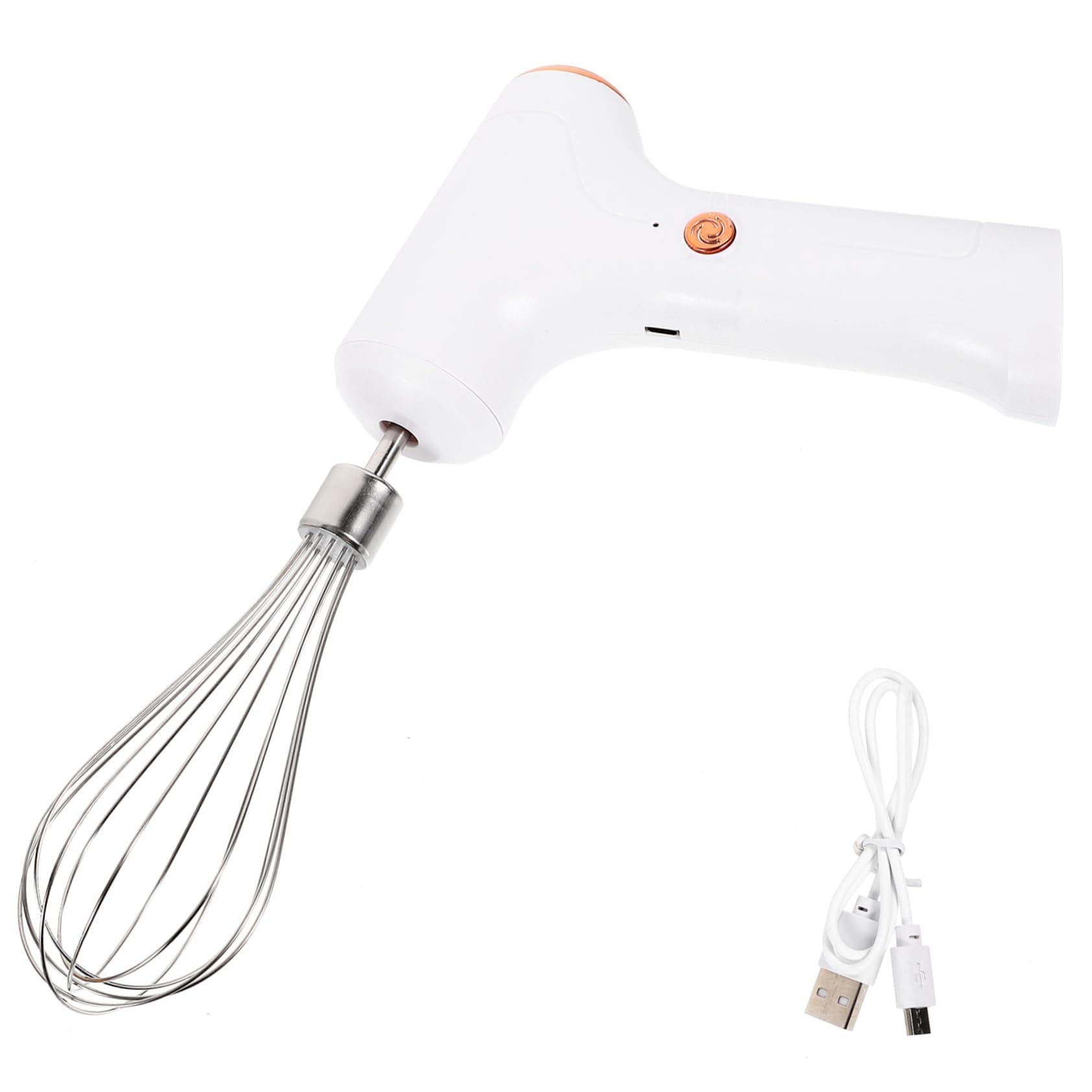 OUNONA Electric Egg Convenient Handheld Mixer Handheld Multi-Function Handheld Mixer Hand Mixer for Baking Cake Mixer Machine Cordless Multifunction Stainless Steel