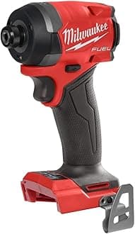 2953-20 18V Lithium-Ion Brushless Cordless 1/4'' Hex Impact Driver (Bare Tool), Red