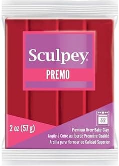 Sculpey Premo Sculpey Oven Bake Clay - Pomegranate