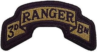 75th Ranger Regiment OCP Scroll Patch (3rd Battalion), 3rd Battalion, Regulation