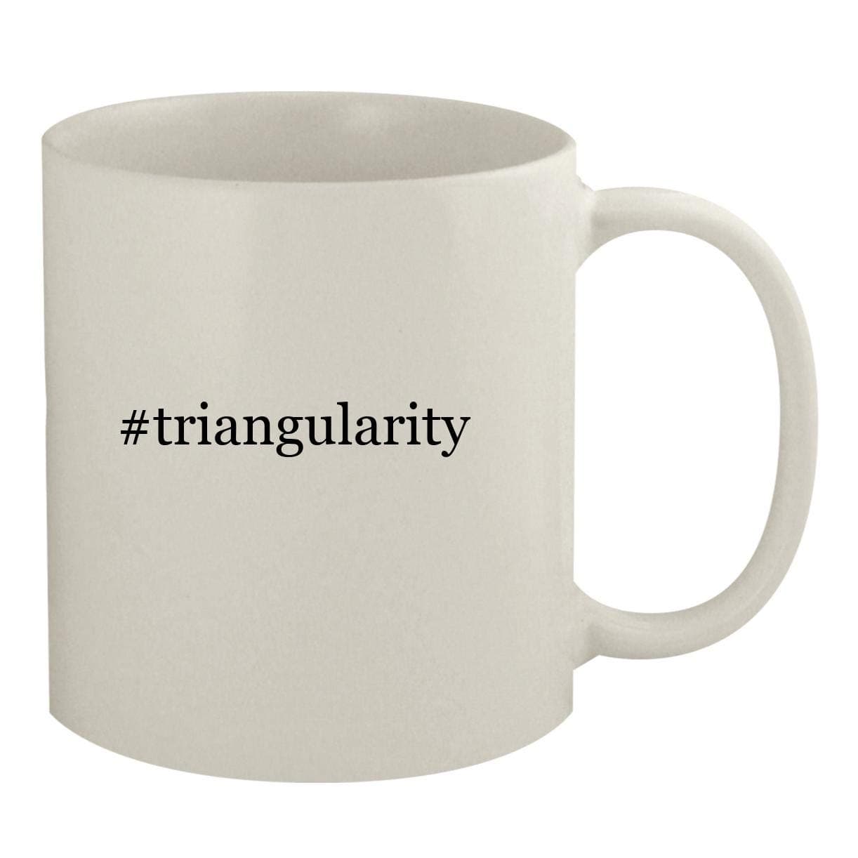 #triangularity - 11oz Hashtag White Coffee Mug