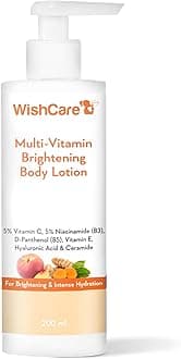 Multi-Vitamin Body Lotion with Vitamin C, Niacinamide, Panthenol, Vitamin E, Turmeric & Kakadu Plum – For Men & Women, 200ml
