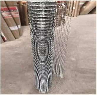 Stainless Steel Welded Wire Mesh 304, 1/2 Inch Mesh Hardware Cloth, Never Rust and Heat Resistant, Chicken Fencing, Poultry Netting, Vegetables Garden Fence (Color : Silver, Size : 1.2x15m)