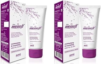 Moisoft Moisturising and Nourishing Lotion for Dry Skin 100ml-Pack of 2