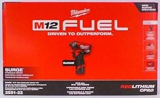 M12™ FUEL™ SURGE™ 1/4 in. Hex Hydraulic Driver 2 Battery Kit
