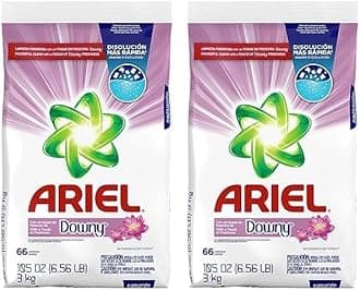 Ariel, with a Touch of Downy Freshness, Powder Laundry Detergent, 105 oz, 66 loads (Pack of 2)