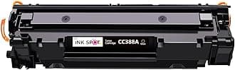 88A/CC388A Black Laser Toner Cartridge Compatible for HP LaserJet Printer M1136, MFP, P1007, P1106, P1108