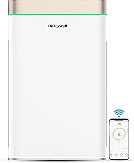Honeywell Air Purifier For Home, 6 Stage Filtration, Covers 1008 sq.ft, PM2.5 Level Indicator, UV,Ionizer,WIFI, Activated Carbon, H13 HEPA Filter,Removes 99.99% Pollutants,Micro Allergens-Air touch U2