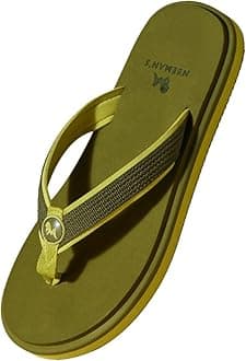 Neeman's Eco Fluffy Orthopedic Flips for Men | Soft & Comfortable Indoor Outdoor Fashionable Slippers for Boys