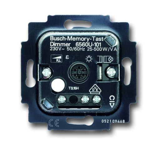 Busch-Jaeger6560U-101 Busch memory touch dimmer insert