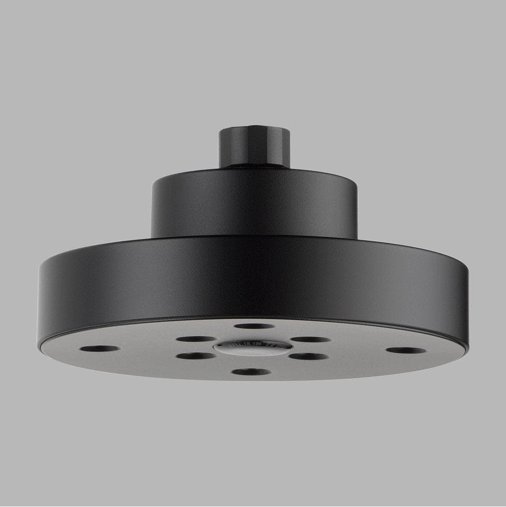 Delta, 87375-BL, Essential 1.75 GPM Single Function Rain Shower Head, Matte Black