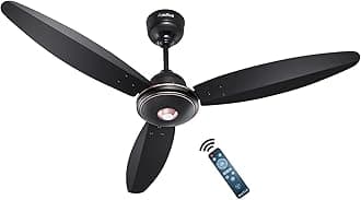 ACTIVA Gracia 1200 MM (28 Watts) BLDC Motor Fan With LED Light |Remote| 3 Blade Energy Saving Ceiling Fan With 4 Year Warranty (Dark Brown)